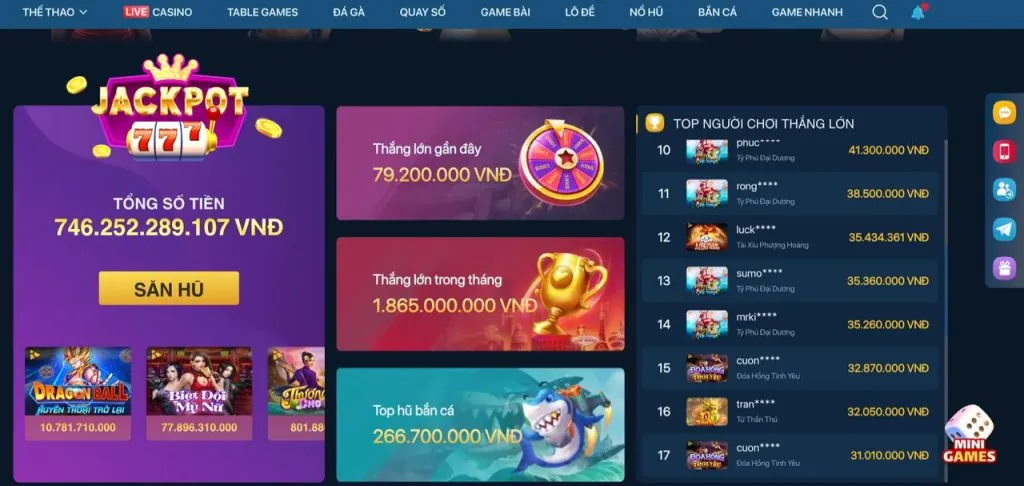 Nhà cung cấp game uy tín cho u888