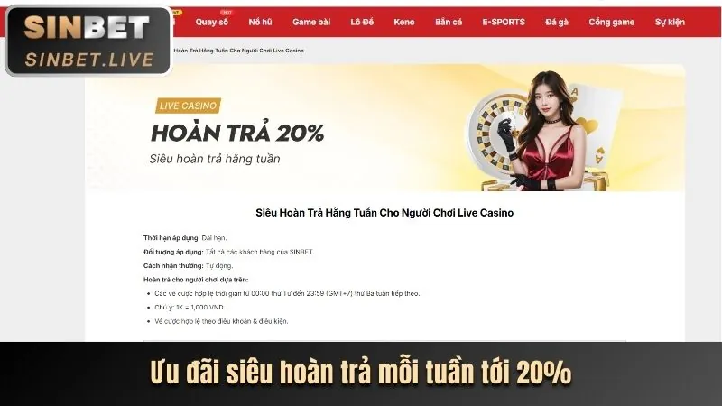 Hoàn trả cược thể thao U888